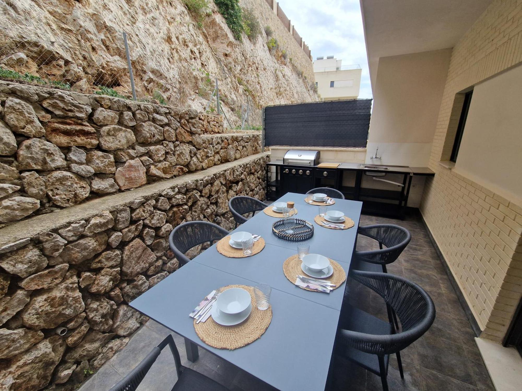 Вілла Casa Buena Vista Con Piscina Y Ascensor Кульєра Екстер'єр фото